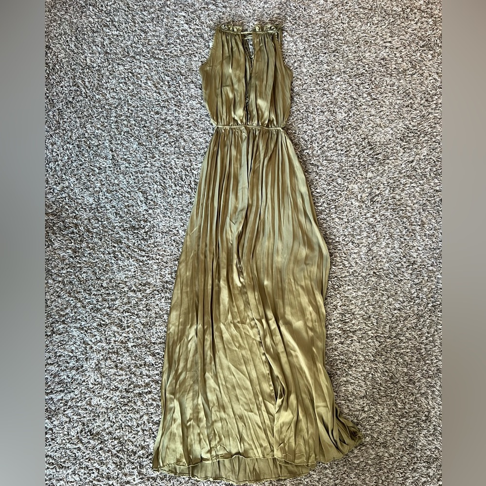 Green Zara Midi Dress
